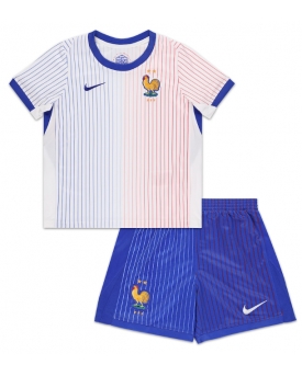 Francia Maglia Gara Trasferta Repliche Europei 2024 Bambino